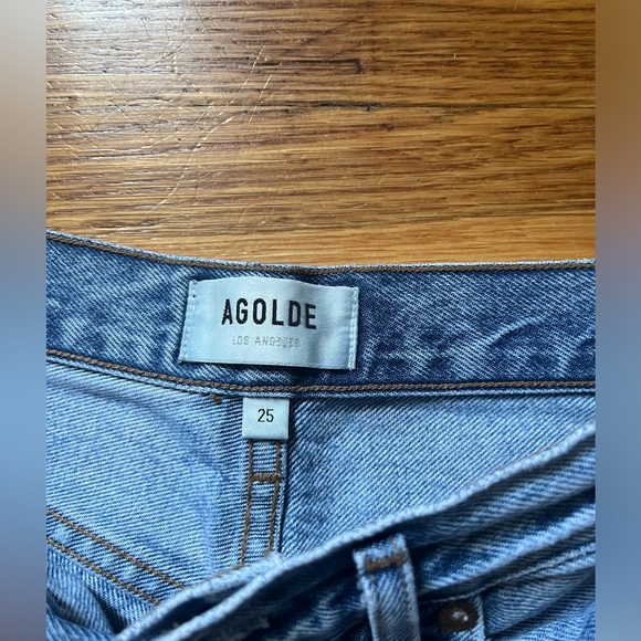 AGOLDE RILEY HIGH RISE STRAIGHT CROP SIZE 25 - Picture 8 of 8